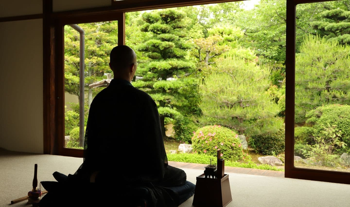 Zen meditation experience at Jusyo-in, Kyoto